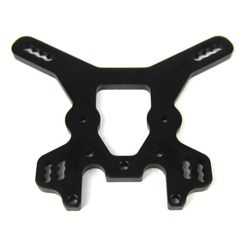 Tekno Shock Tower (rear, 7075 NC, gun metal ano) - TKR5529