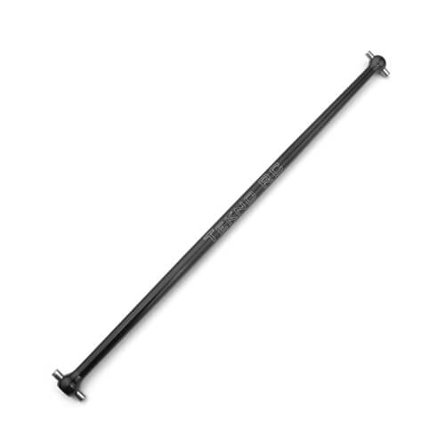 Tekno Tapered Driveshaft (SCT410, center, front, 7075 aluminum, black ano) - TKR5579