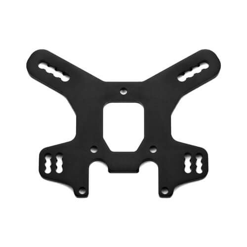 Tekno Shock Tower (front, 7075, black ano, SCT.3/SL) - TKR5581