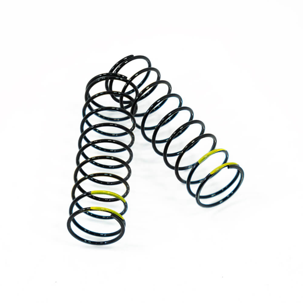 Tekno Shock Spring Set (1.5 x 10.0T, 3.59lb/in, 73mm, yellow) - TKR6032D