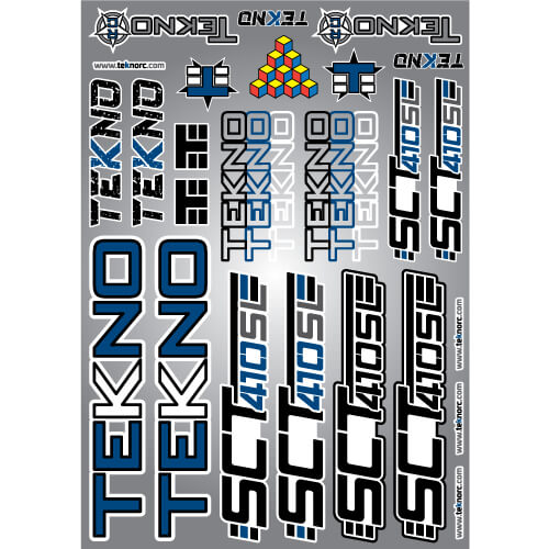 Tekno Decal Sheet (SCT410SL) - TKR7013