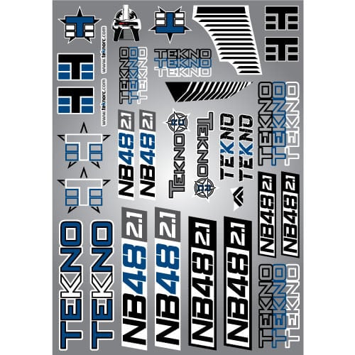 Tekno Decal Sheet (NB48 2.1) - TKR9348