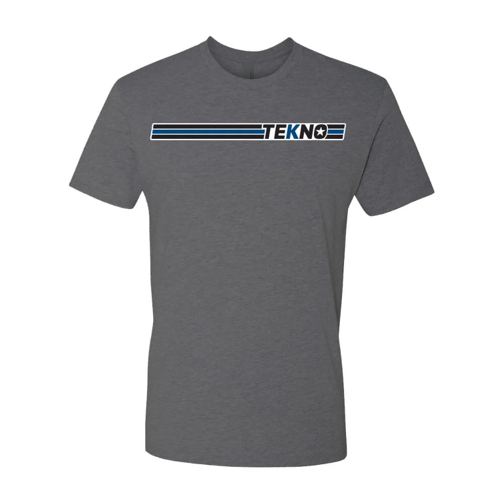 Tekno RC T-Shirt (Classic T Logo, heavy metal heather)
