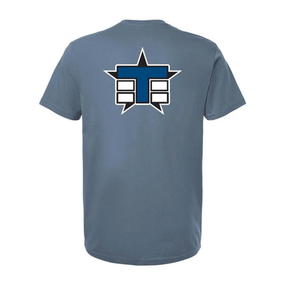 Tekno RC T-Shirt (Classic T Logo, slate blue heather)