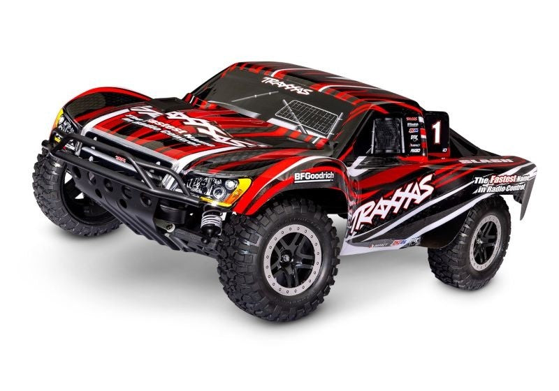 TRAXXAS Slash 1/10 2WD Short-Course RTR Brushed HD mit Akku + USB-C-Lader Clipless - 58234 - RCXX - RC Racing Shop | RC Models | Tuning & Spare Parts for Professionals
