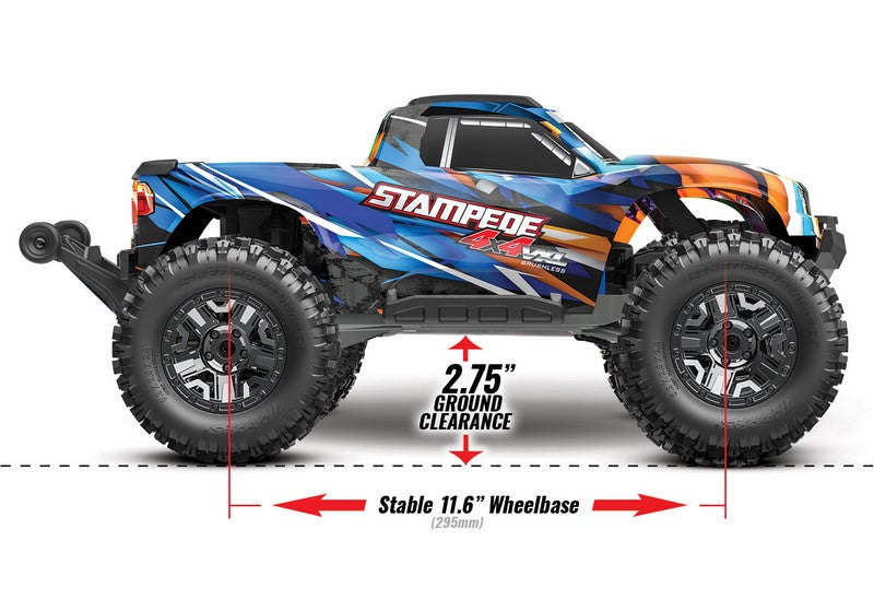 TRAXXAS STAMPEDE 4X4 VXL HD 1/10 MONSTER-TRUCK RTR - RCXX - RC Racing Shop | RC Models | Tuning & Spare Parts for Professionals