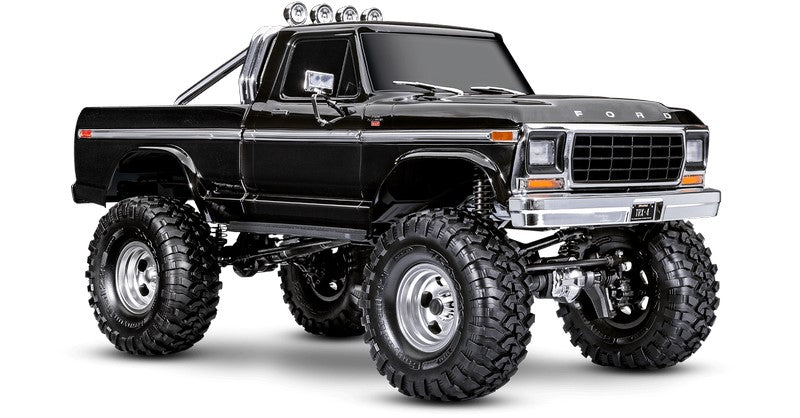 Traxxas TRX-4 Ford F-150 79 K10 High Trail Schwarz 1/10 Scale XLT RTR - Offroad - 2-Gang - Diffsperre - 92046 - RCXX - RC Racing Shop | RC Models | Tuning & Spare Parts for Professionals