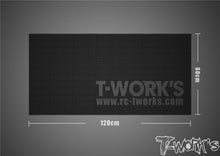 T-Works TT-048-C T-Work's Light Weight Pit Mat 120 x 60cm (1) - 260g - RCXX - rc racing for professionals