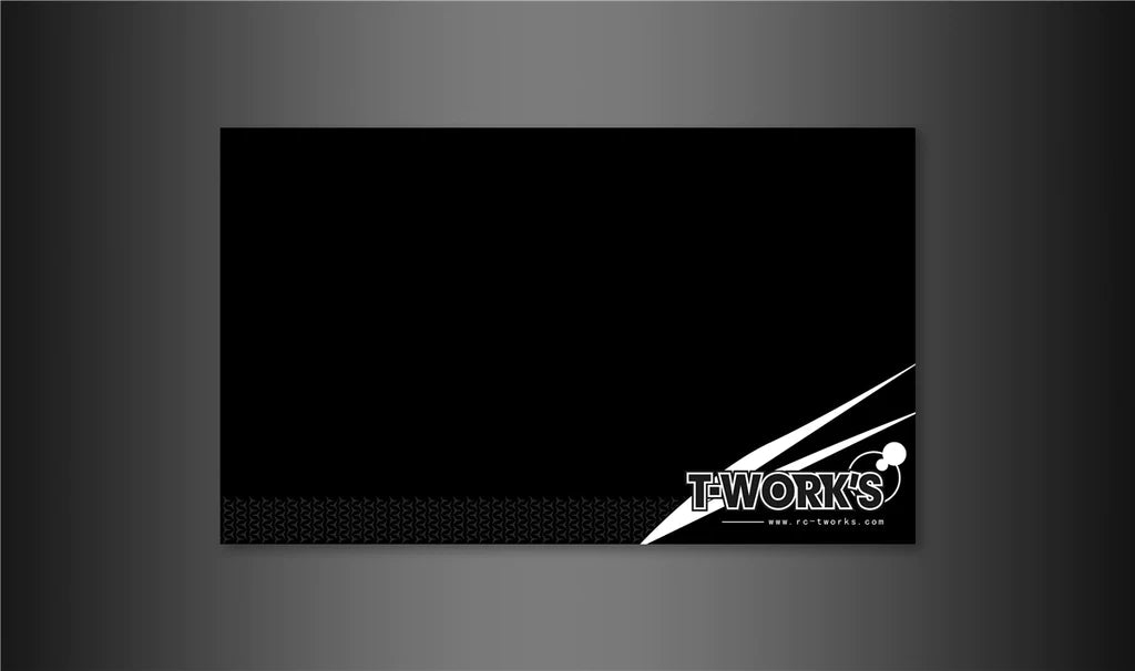T-Works TT-048-D Roll up Pit Mat 100 x 60 cm - with Carry Strap - RCXX - rc racing for professionals