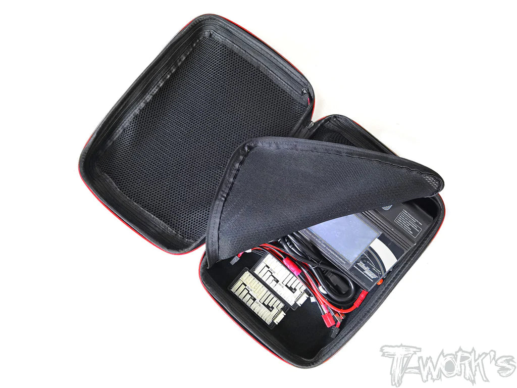 T-Works TT-075-C Compact Hard Case Parts Bag L (1) 33x23x10cm - RCXX - rc racing for professionals