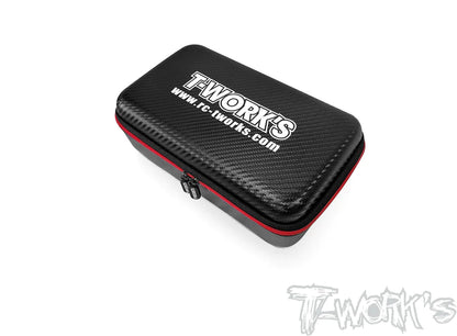 T-Works TT-075-G Compact Hard Case Battery And Motor Bag (1) - RCXX - rc racing for professionals