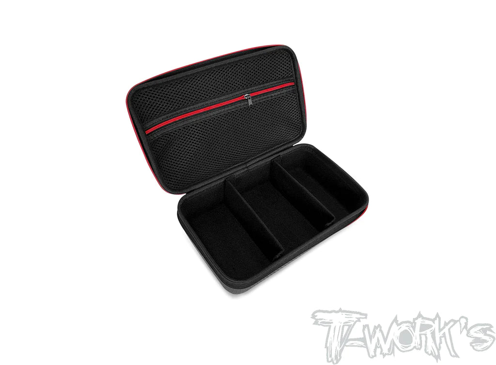 T-Works TT-075-K Compact Hard Case Parts Bag M (1) - 25*15*8cm - RCXX - rc racing for professionals
