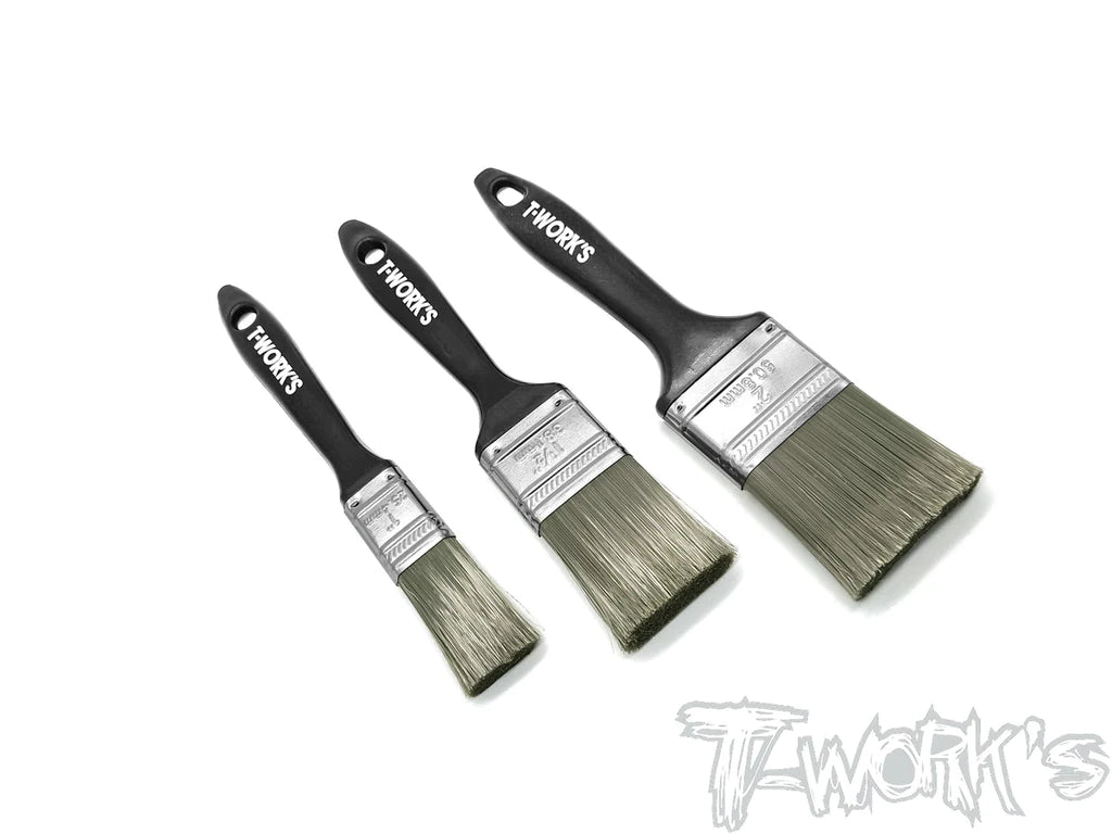 T-Works TT-077 Soft Brittle Brush Set - RCXX - rc racing for professionals