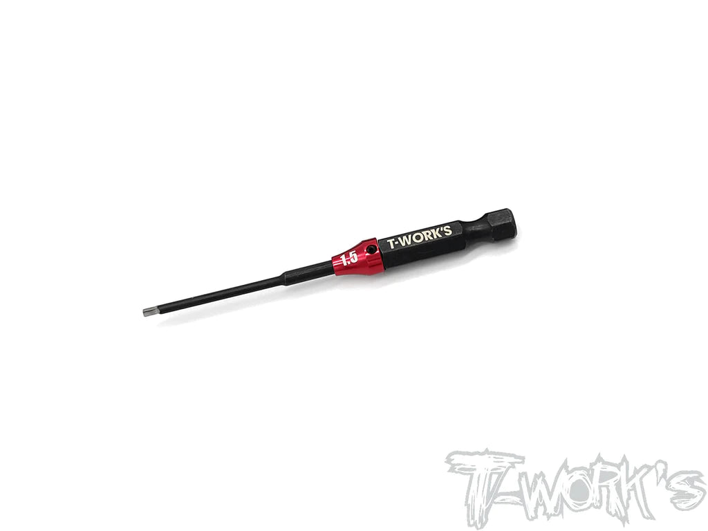 T-Works TT-079 T-Work's Power Tool Hex Tip SET - 1.5, 2.0, 2.5, 3mm - RCXX - rc racing for professionals