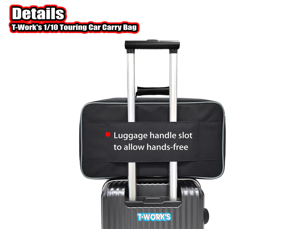 T-Works TT-110-D T-Work's 1/10 Touring Car Carry Bag (1) - RCXX - rc racing for professionals