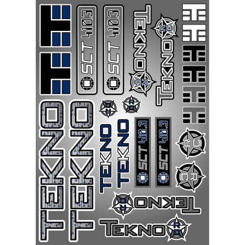 Tekno Decal Sheet (SCT410.3) - TKR5548