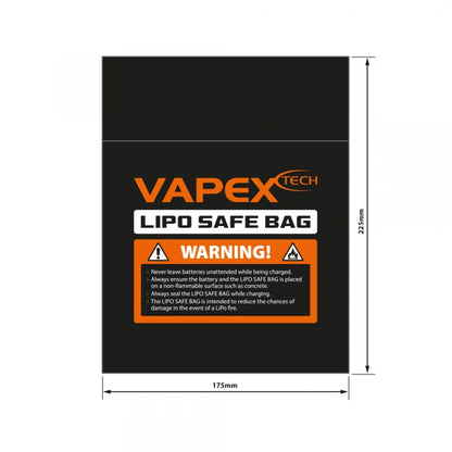 Vapex LiPo-Safe Bag-A (175×225 mm) - VPLIPOBAGA - RCXX - RC Racing Shop | RC Models | Tuning & Spare Parts for Professionals