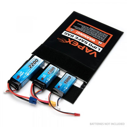 Vapex LiPo-Safe Bag-B (230×295 mm) - VPLIPOBAGB - RCXX - RC Racing Shop | RC Models | Tuning & Spare Parts for Professionals