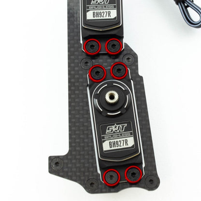 Entretoises de Servo en Aluminium M3 Ultimate (8)