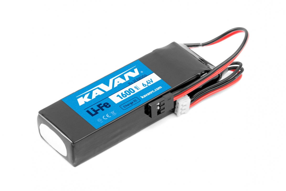 KAVAN Li-Fe 1600mAh/6,4V RX (1) - KAV33.8006 - RCXX - RC Racing Shop | RC Models | Tuning & Spare Parts for Professionals