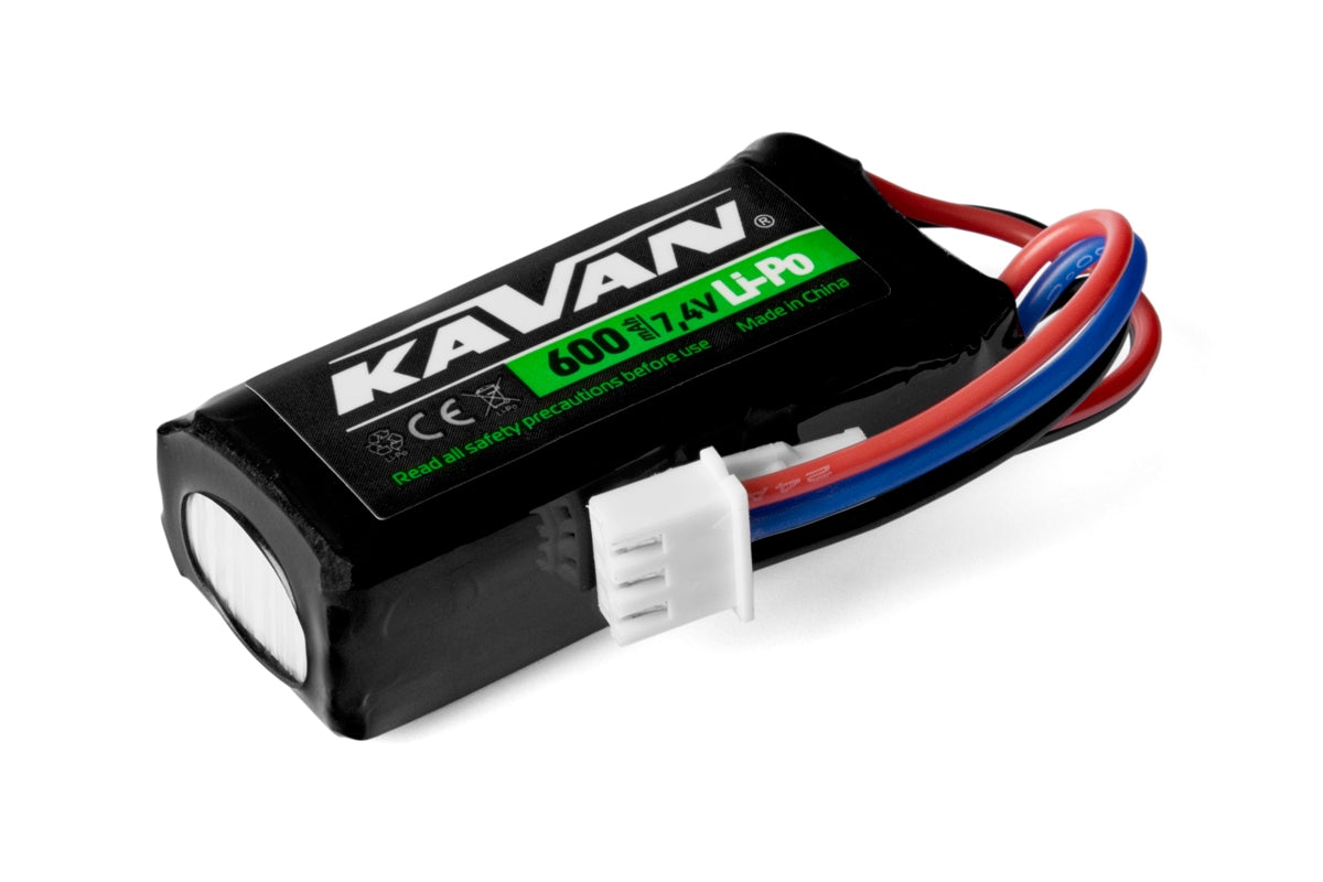 GRE18 LiPo battery 600 mAh 7.4V (2S)