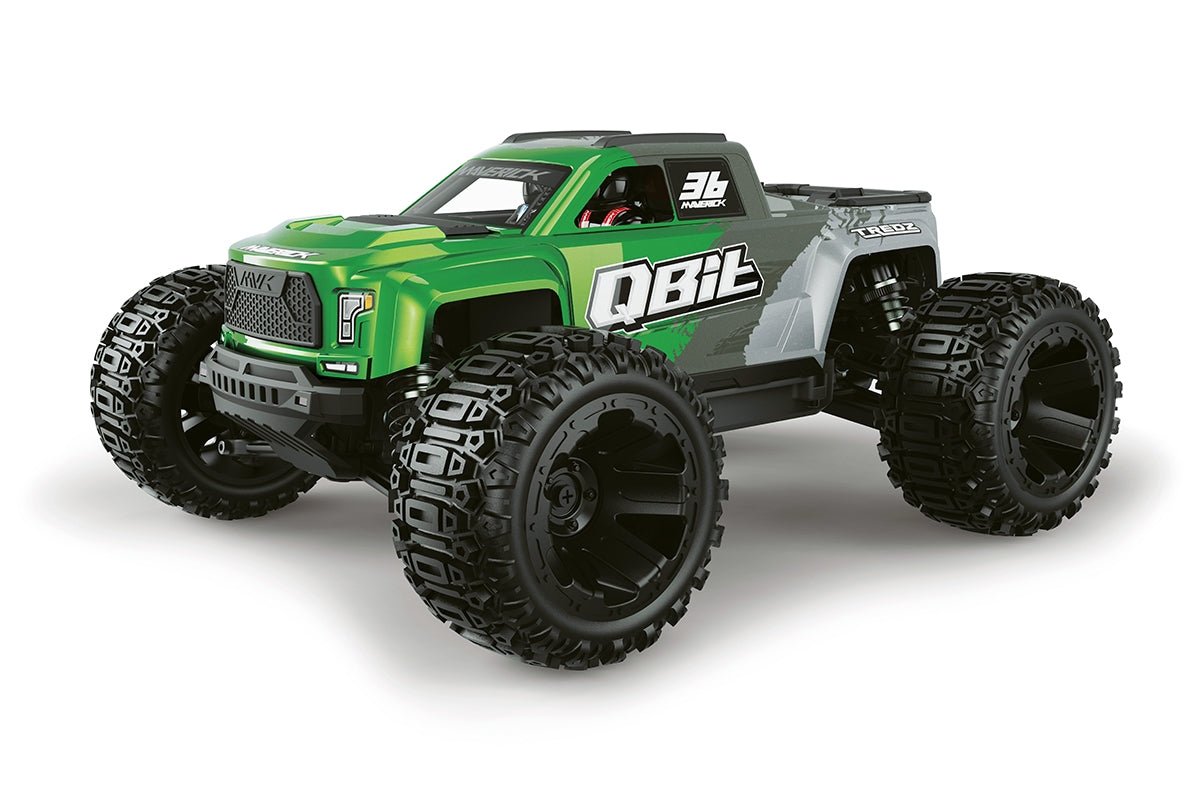 Maverick QBit MT 1/16 Monster Truck | Brushed & Brushless Flux / Pro – Multiple Colors