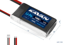 KAVAN Li-Po Akku 1300mAh 7,4V 40/80C – KAV33.6004