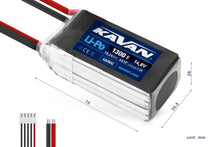 KAVAN Li-Po Akku 1300mAh 14,8V 40/80C – KAV33.60050