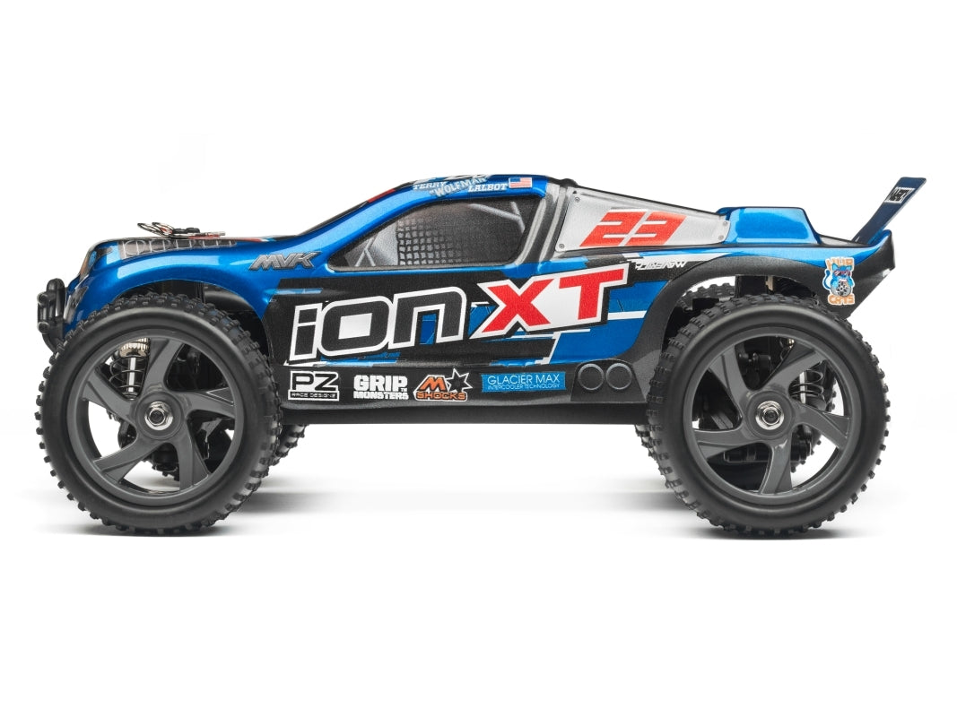 Maverick iON XT 1/18 RTR Electric Truck | 4WD Mini RC Truck Blue - MV12808