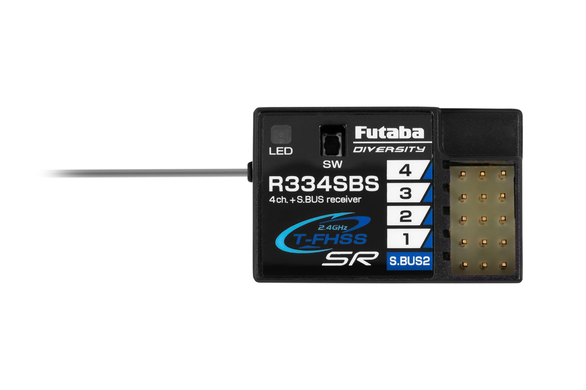 Futaba 4PM Plus T-FHSS Radio + 3x R334SBS Receiver - FUT5003213