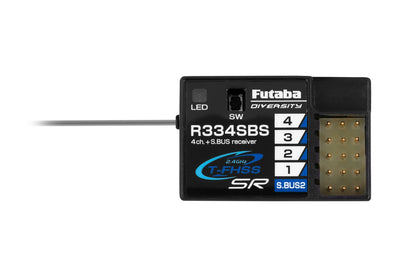Futaba 4PM Plus T-FHSS Radio + 3x R334SBS Receiver - FUT5003213