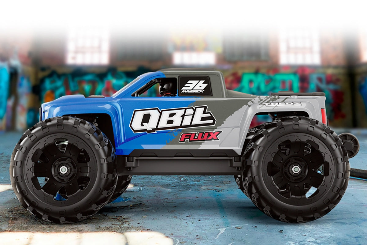 Maverick QBit MT 1/16 Monster Truck | Brushed & Brushless Flux / Pro – Multiple Colors