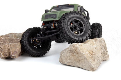 HPI Venture18 CC FLUX 1/18 Competition Scale Crawler RTR | Gunmetal / Military Green