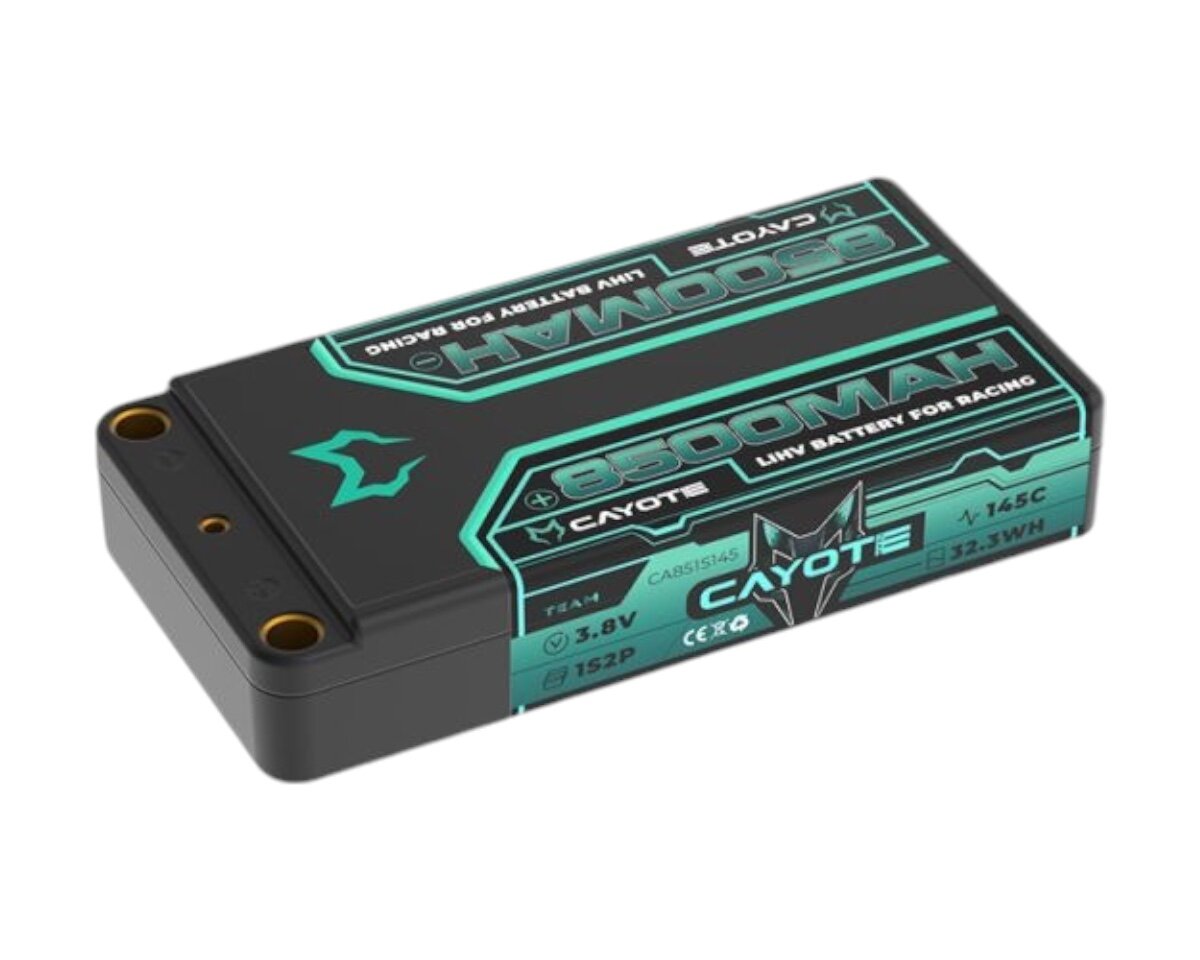 CAYOTE Racing 8500mAh 1S LiPo Akku 3,8V 145C 150g - 851S145