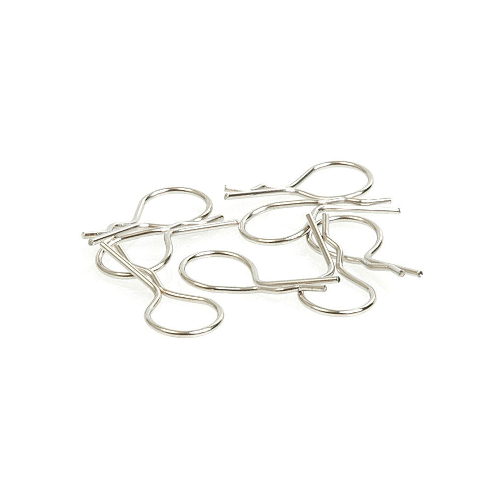 CORE RC Body Clip Gross 1/10 Silber (8) - CR071 - RCXX - RC Racing Shop | RC Models | Tuning & Spare Parts for Professionals