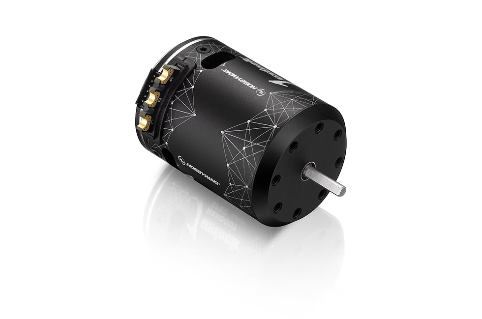 Hobbywing XeRun Justock 13.5T "Handout" Spec 3200KV Motor - Black - RCXX - rc racing for professionals