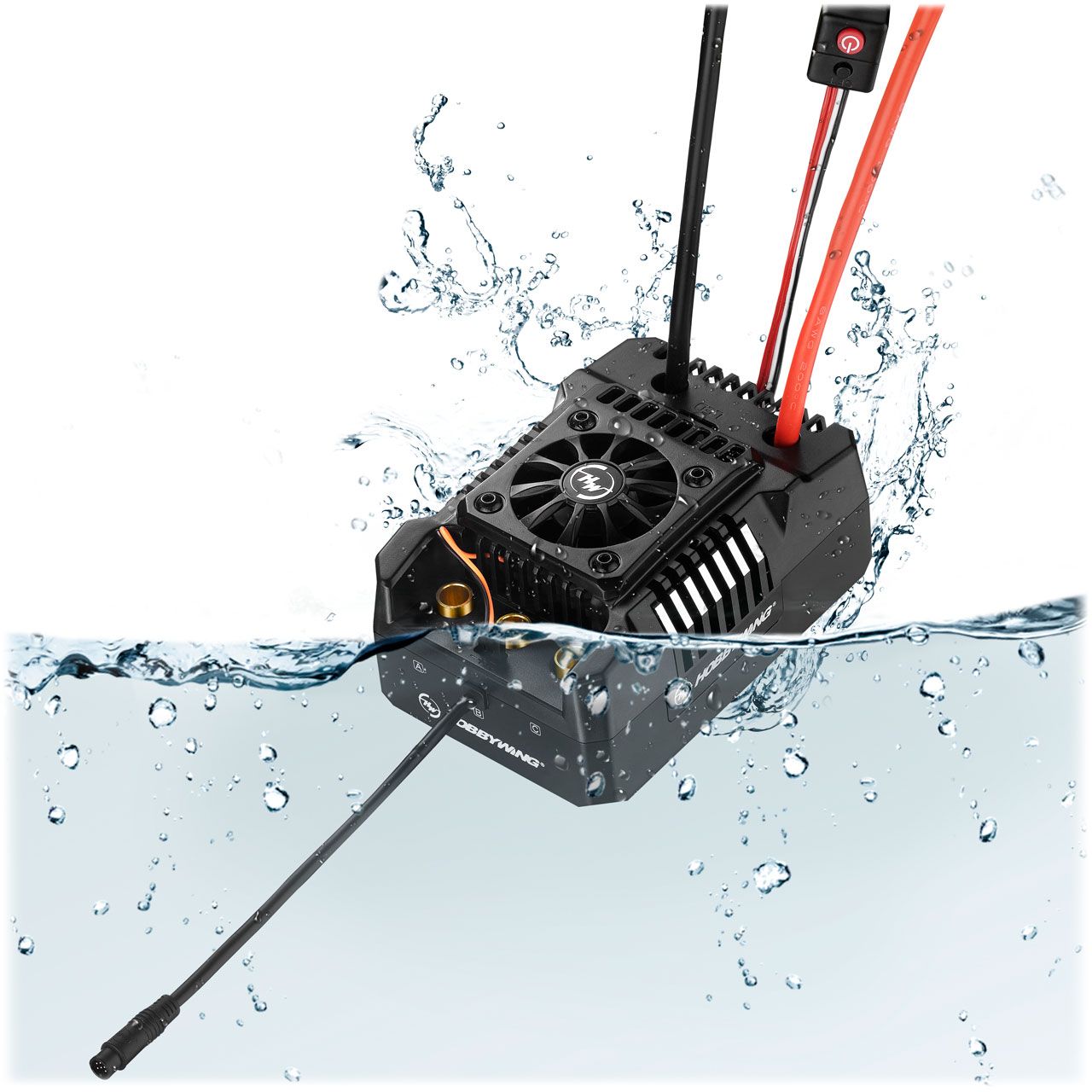 Hobbywing Ezrun MAX4-HV ESC Sensored 300 Amp, 6-12s LiPo