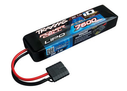 Traxxas LiPo Akku 2S 7.4V 7600mAh – 25C mit iD™-Anschluss - 2869X