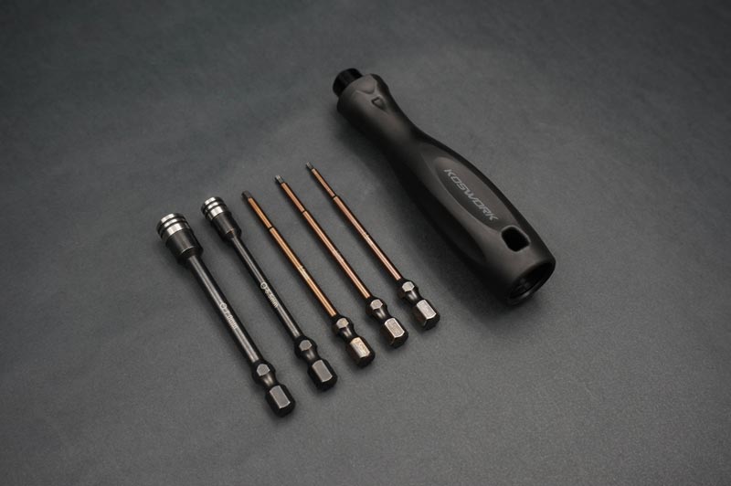 1/4″ Drive Hex & Nut Driver Set – Light Tri Handle