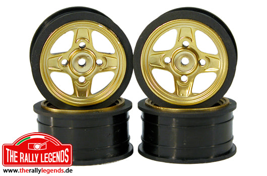 Rally Legends Lancia Fulvia HF Rims Set (4) - RCXX - RC Racing Shop | RC Models | Tuning & Spare Parts for Professionals