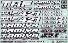 Tamiya Stickers TRF421 - 11424543 - RCXX - RC Racing Shop | RC Models | Tuning & Spare Parts for Professionals