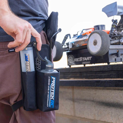 RC-Kraftstoffpistole und Flaschenhalter