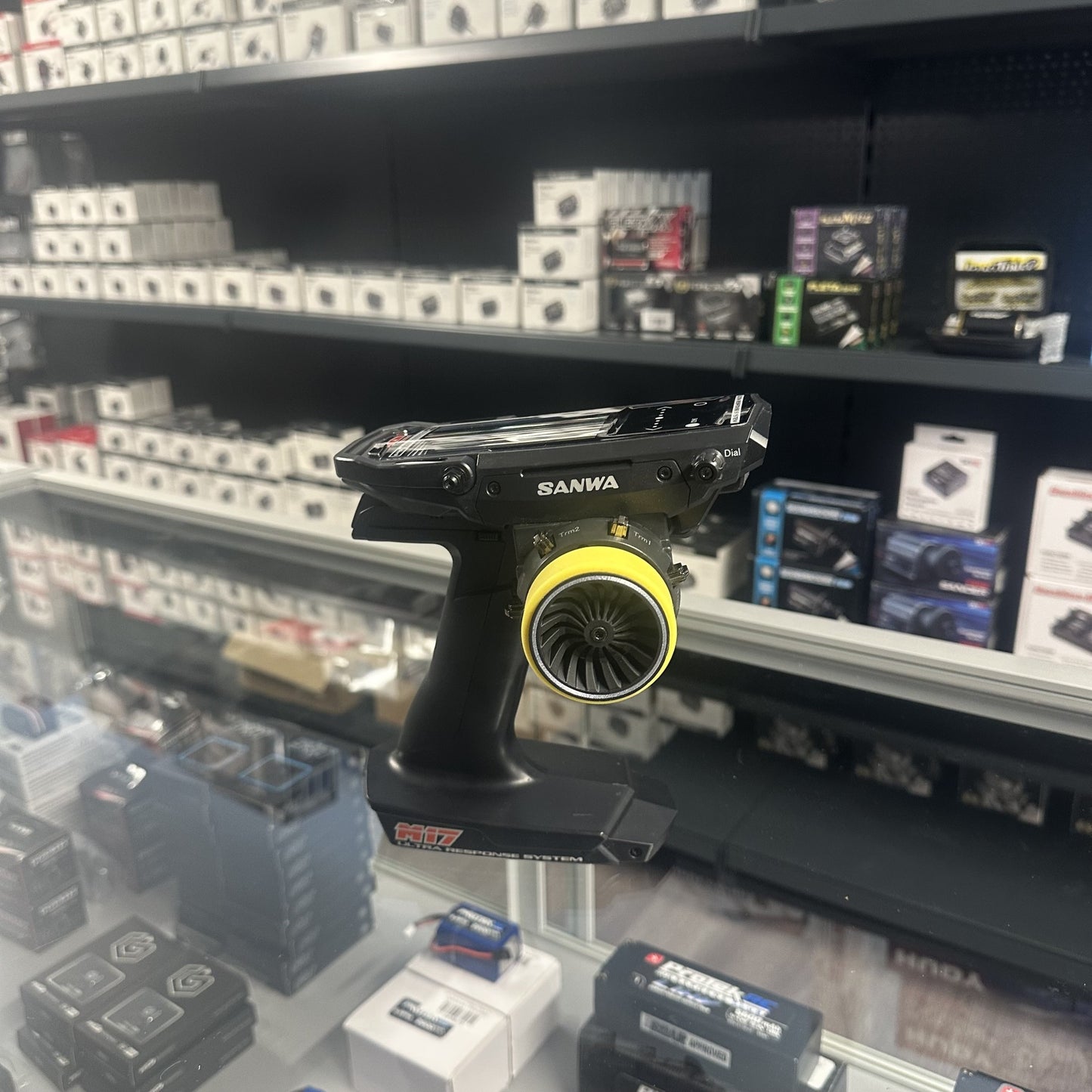 PRE OWNED Sanwa M17 Radio + 1X RX-493i