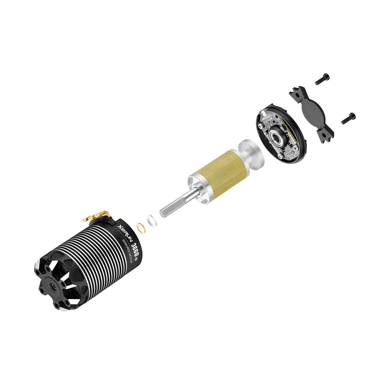 Hobbywing Xerun 3660SD G3 Brushless Motor 3200kV - 30401153 - RCXX - RC Racing Shop | RC Models | Tuning & Spare Parts for Professionals