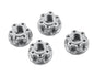 4mm Aluminium Wheel Flange Lock Nut 4pcs For RC Car Silver